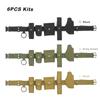 Adjustable Heavy Duty 6 In 1 Utility Belt Law Enforcement Quick-Release Belt with Pouch for Police
