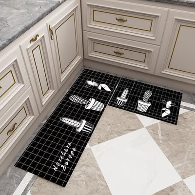 Tappetino da cucina antiscivolo anti-fatica ad asciugatura rapida, tappeto per corridoio, balcone, bagno, assorbente, zerbino, soggiorno, tappeto lungo