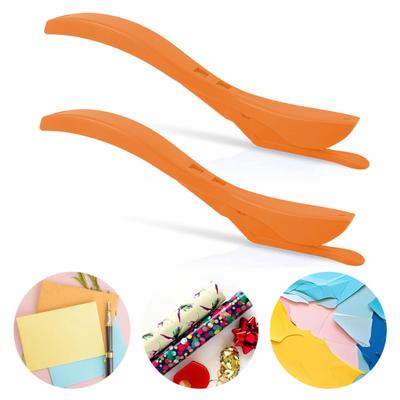 2 Adet Hediye Paketleme Kesici Gizli Bıçaklı Güvenlik Paketleme Kağıdı Kesme Aleti Tatil