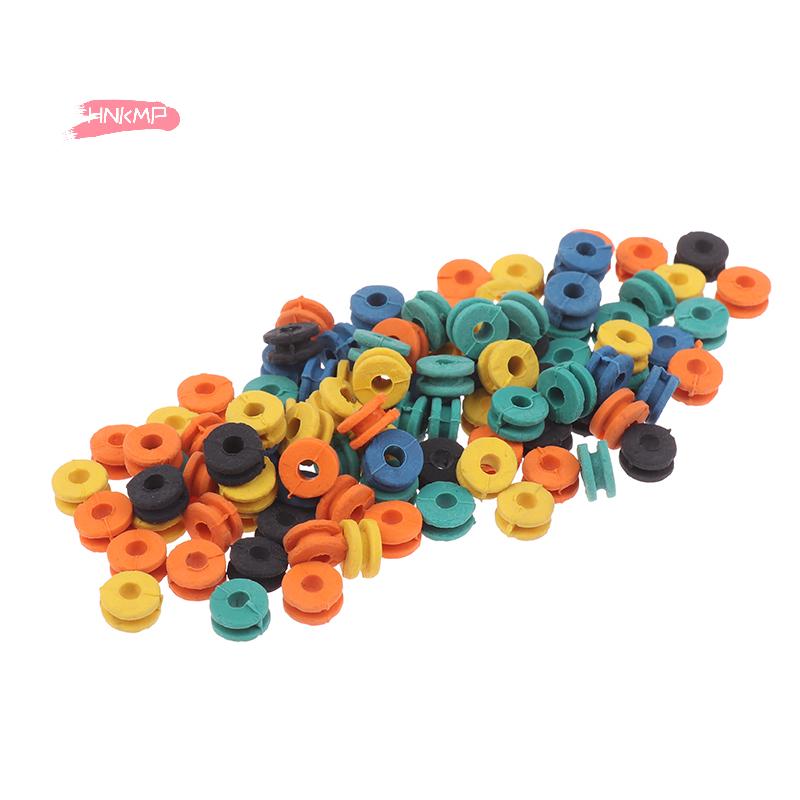 100Pcs Tattoo Needle Rubber Grommets Nipples Needle Pad for Tattoo Machine Armature Bar Essential Accessory for Tattooists