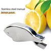 Creative Lemon Squeezers Stainless Steel Hand Press Orange Juicer Portable Manual Fruit Vegetable Extractors Kitchen Supplies
