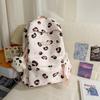 Schoolbag spring new milk whirring cute sweet girl travel backpack Korean ins college wind polka dot light backpack