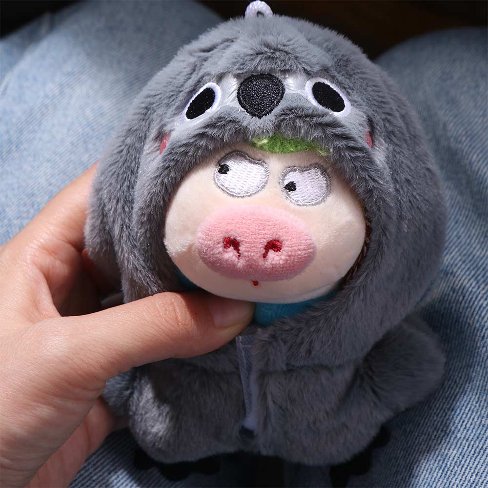 Plush 10cm Cotton Doll Clothes Crow Jumpsuit Idol Doll Clothes  Doll Accessories