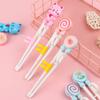 1pcs Cute Cat Kids Chopsticks Toddler for Kids Learning Training Chopsticks Aids Sushi Chopsticks Learner Helper Kids Favors
