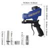 Pneumatic Blasting Gun Set Handheld Gravity Sandblasting Gun Rust Blasting Device Adjustable Blasting Machine Pneumatic Sandblasting Set