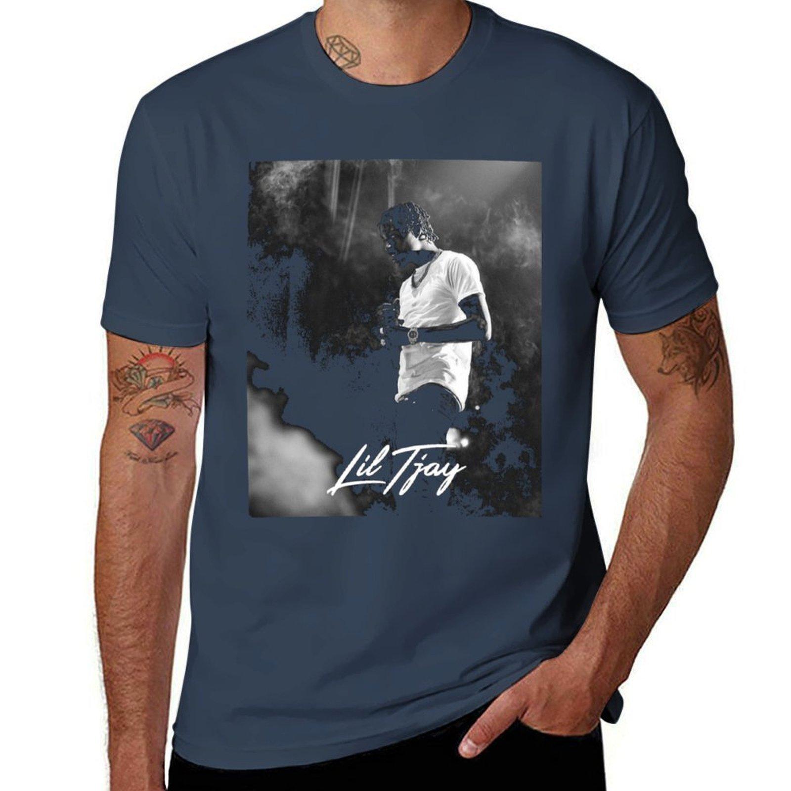 Lil Tjay TShirt Durable Work Wear TShirt S
