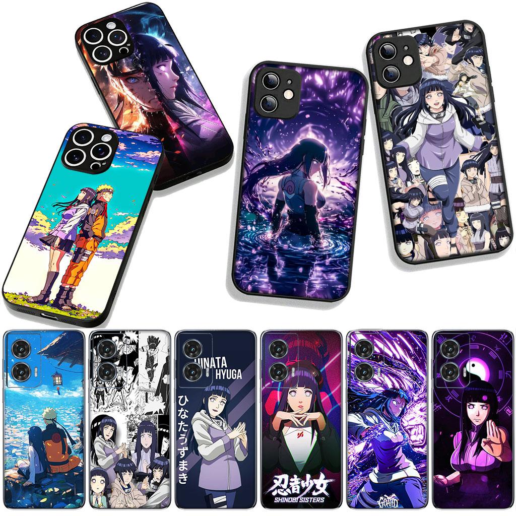 For Samsung Galaxy A25 A37 A57 A12 A14 A41 A50 A51 A70 A71 A72 A21S A04 M15 Note 20 9 8 10 Case Hinata Hyuga Narutos Wallpaper