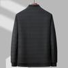 Spring New Style of Men's Middle-aged and Young Business Stand Collar Zipper Fashionable Casual Versatile Jacket Men's Blazer