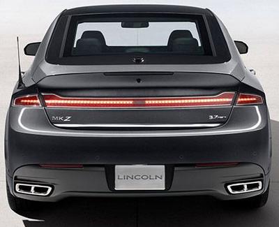Lincoln MKZ 2005-10 Chrome Trunk Trim - Tailgate Accent - Premium Car Rear Detail - Shine Enhancer