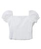 YOUHEE Puff Sleeve Blouse_White