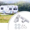 RV For Waste Valve Handle Kits with Nuts Screws and Gaskets Full Set for Convenient RV For Waste Valve Replacement