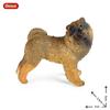 Oenux Kitty Dog Animals Model Action Figure Siamese Husky Pug Rottweiler Puppy Figurines PVC Cute Collection Toy Kids Gift