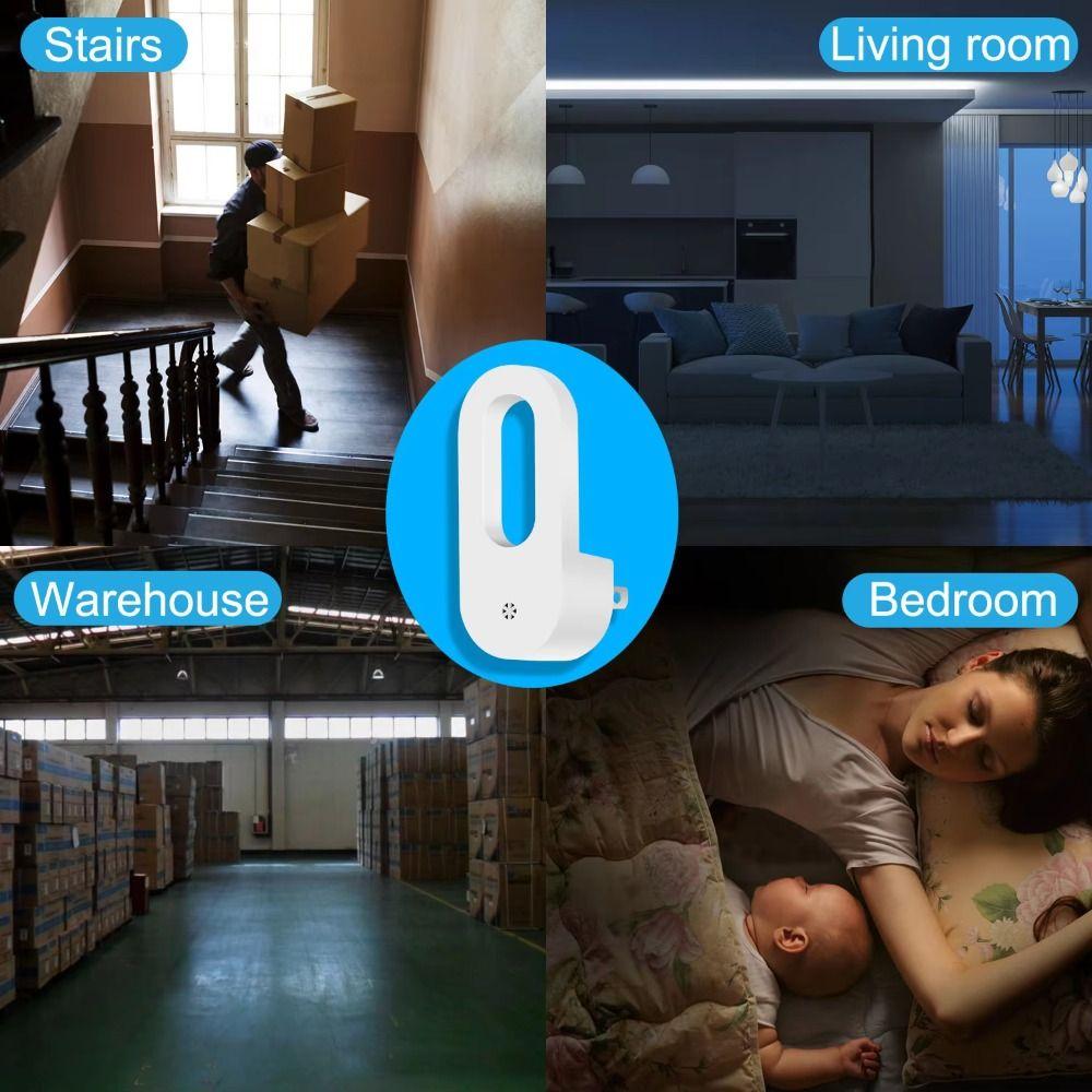 Portable Wall Night Light 0.7W LED home lighting Wall Lamp USB Night Light  Kids Room