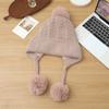 Autumn and Winter Hats for Women with Big Heads and Faces Small Bag Head Hats  Versatile and High End Warm Knitted Wool Hats