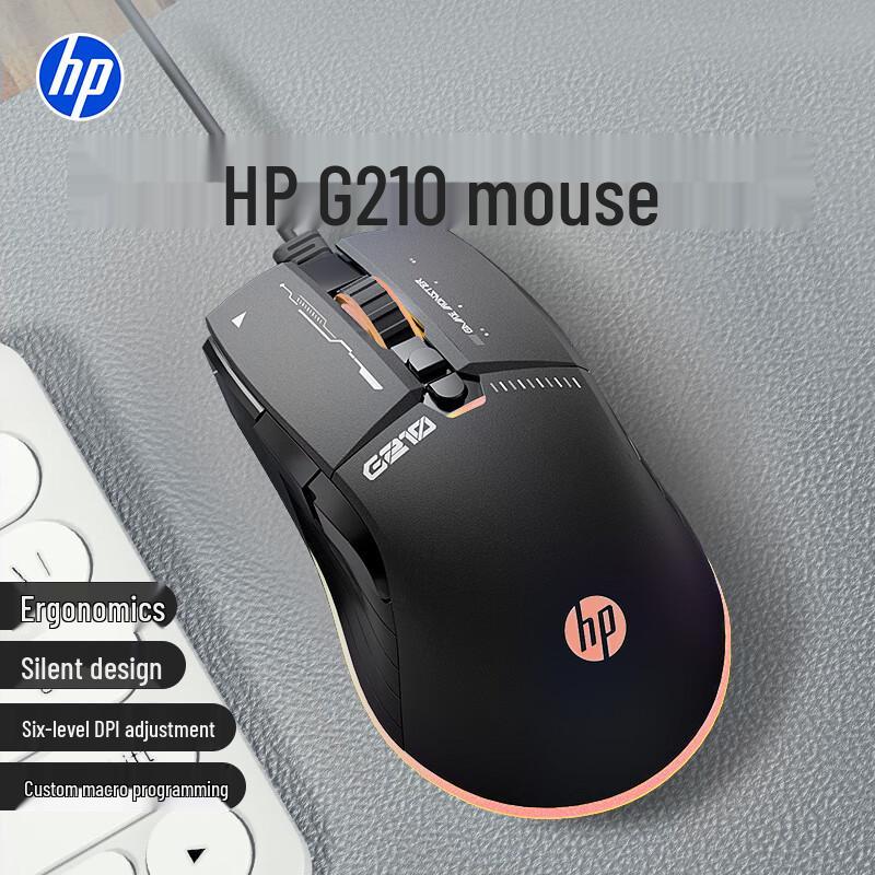 HP G200/G210 Wired RGB Gaming Mouse