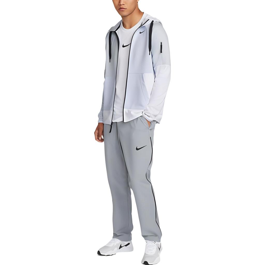 Nike Long Sleeves Hooded Zipped Jacket 'White' Men's DQ4788-085