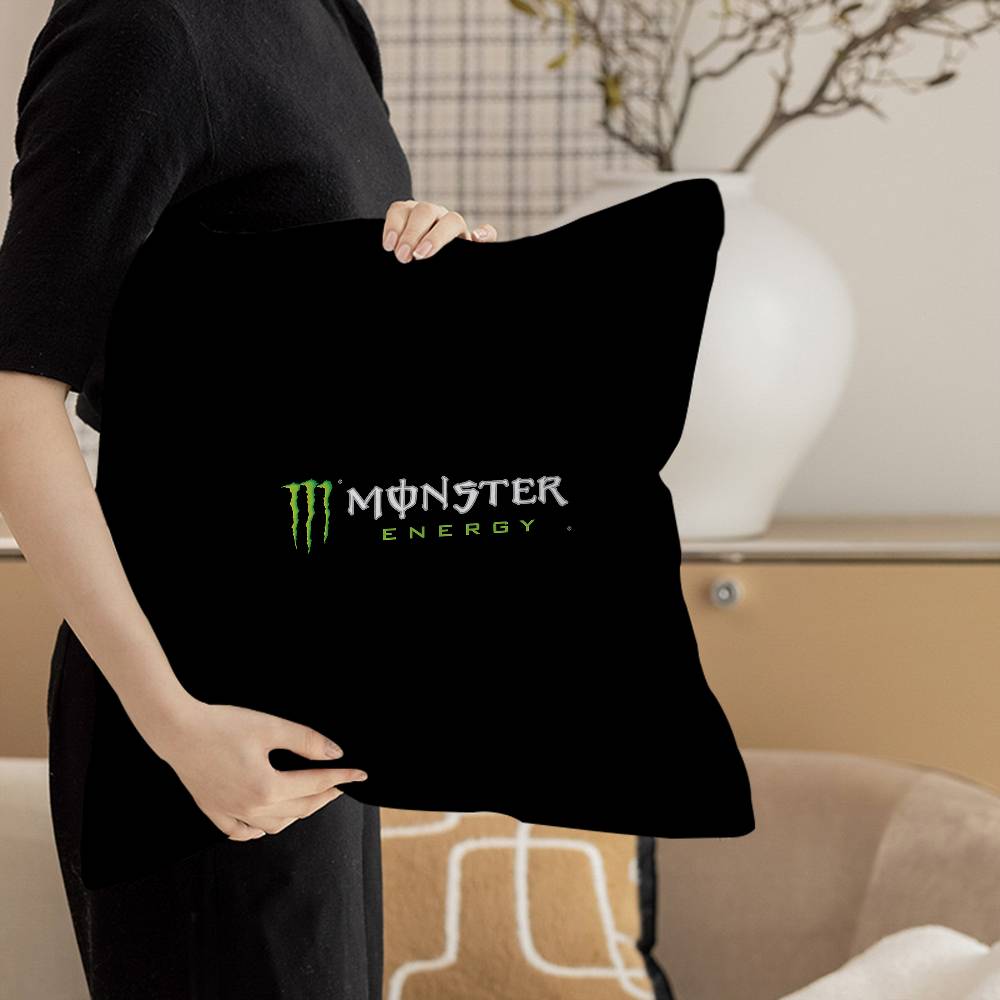 M-Monsteres-Mode-E-Energien Personalisierte Kissen Staubschutz Schlafzimmer Kinder Party Dekoration Kissenbezug Geburtstag Kinder Geschenk