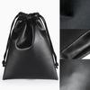 6Pcs/Set Leather Drawstring Pouch Jewelry Bag Party Gift Pouch Bag Earphone Phone Storage Bags Kit