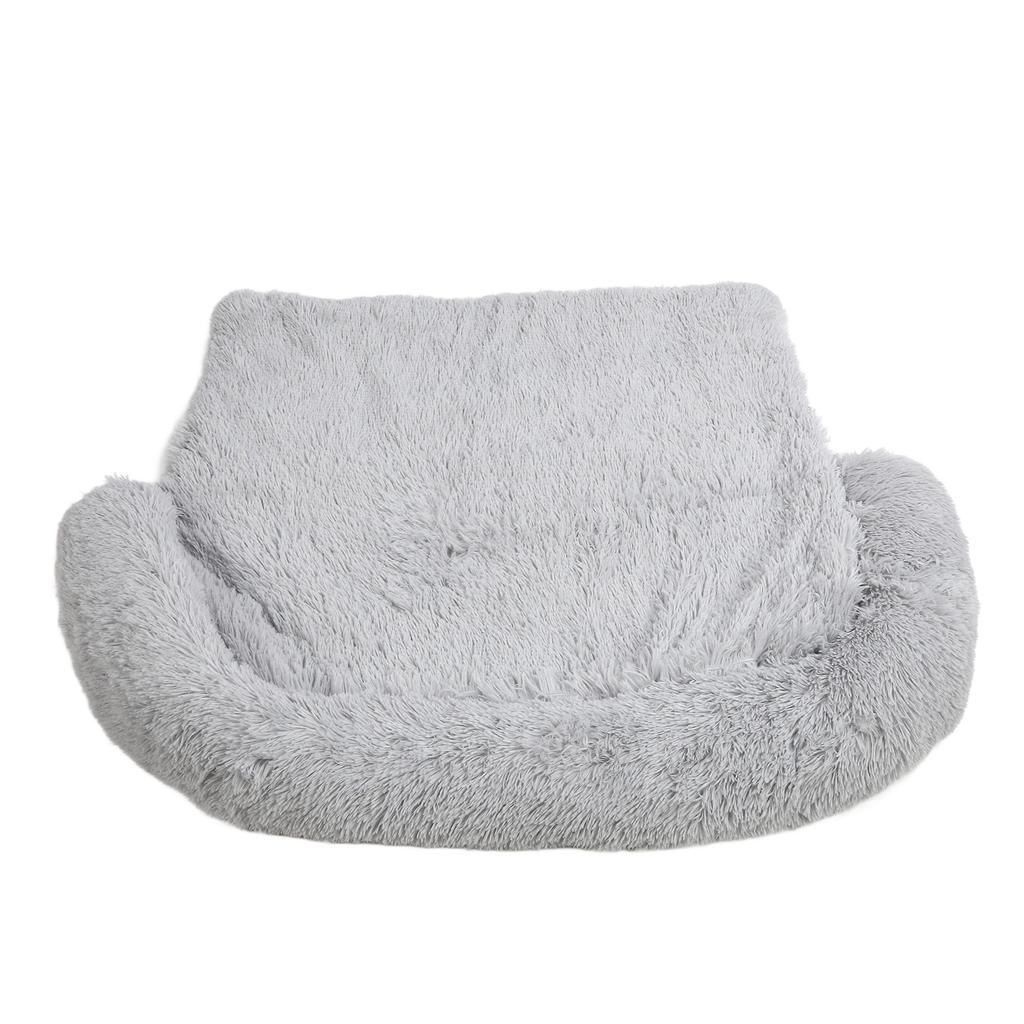 Plush Pet Blanket High Elasticity PP Cotton Pet Bed Cushion Anxiety Relief Sleeping Mat for Cats