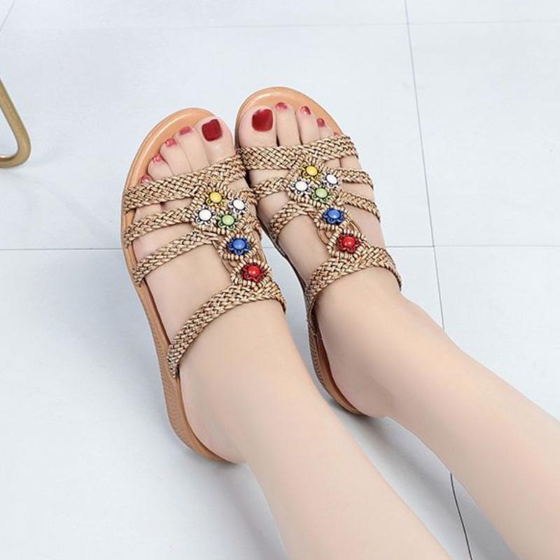 Fashion Women's Slippers and Ladies Sandals Non Slip Shoes Outside Slides Unique Top Designs Stylish Original On Offer Vip Chic Elegant