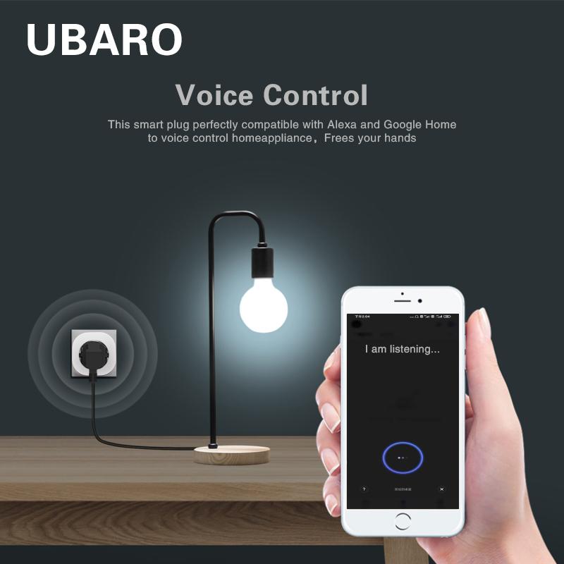 Israel Tuya Wifi Smart Socket App Controle Suporte Google Home Alexa Voice Plug Temporização Tomada Elétrica 100-240v Eletrodoméstico