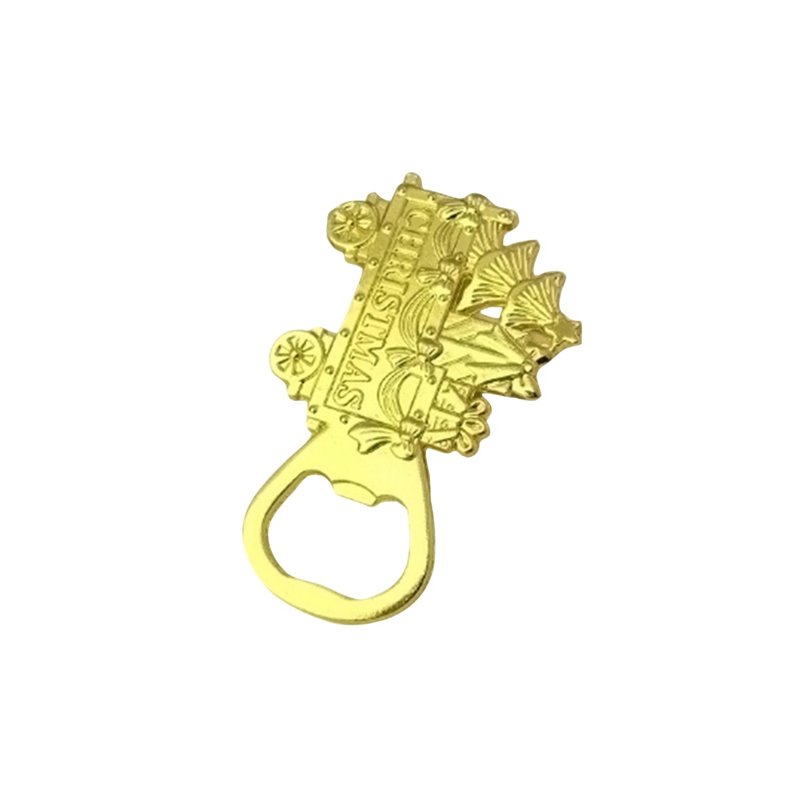 

Christmas Bottle Opener , Elegant Snowman, Sleigh, Tree & Snowflake Design, Corkscrew For Wine, Festive Party Gift & Holiday Decor One Size