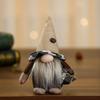 New Year Gnome Ornament: Faceless Doll Holding Coffee Beans with Rudolph Design