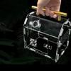 Magnetic Snap Closure Reptile Breeding Box Acrylic Spider Observation Box  Observation