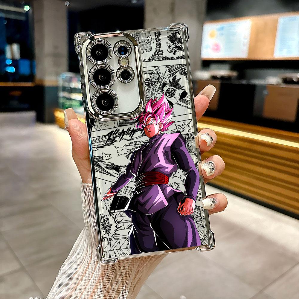 Gogeta Goku Cartoon Dragons Balls Coque For Galaxy S26 Phone Case For Samsung S26 S25 S24 S23 S21 Ultra S20 FE S25 Plus 5G Cover