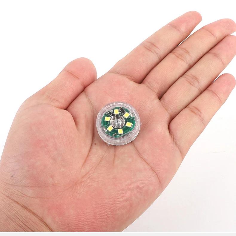 Car Mini LED Touch Switch Light Auto Wireless Ambient Lamp Portable Night Reading Light Car Roof Bulb Interior Light Accessories