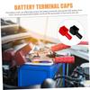 OSOLADY 6pcs Protection Cap Negative Terminal Terminal Cover Extender Stud Tag