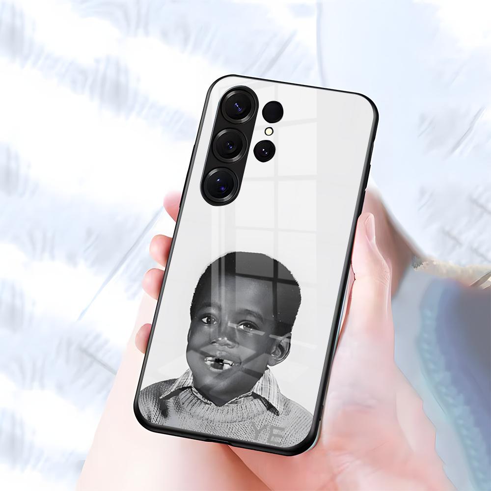 Bully Kanye West Phone Case For Samsung S26 S25 S24 FE S23 S22 S21 Plus S20 Ultra Note20Ultra Black Glass Cover Galaxy S26 Plus