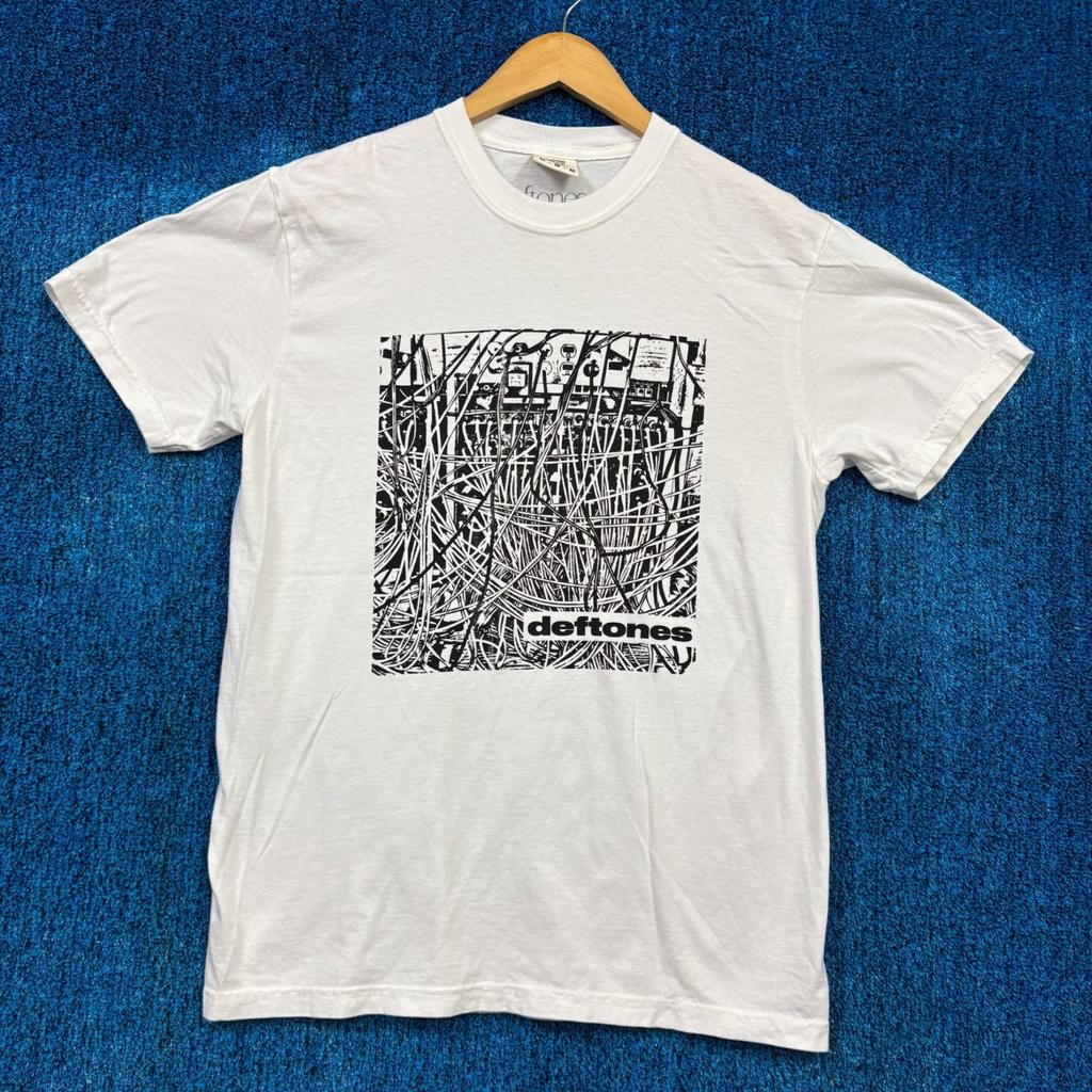 Deftones Audiokabel Privates Musikalbum Shoegaze Band T-Shirt M Unisex T-Shirt