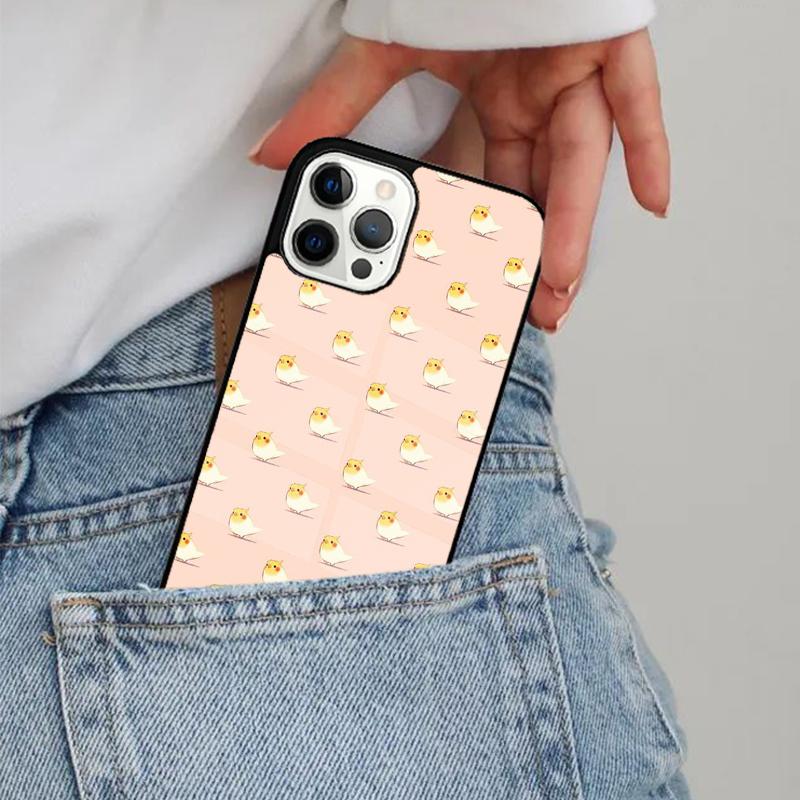 

Chubby Cockatiel Parrot Bird Phone Case Magesafe Magnetic Wireless Cover For iPhone 17 Air 16 16e 11 12 13 14 15 Pro Max Plus iPhone 17
