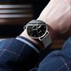 Silent Ultra-thin Men's Watch for Junior and High School Exams Men's Luminous Waterproof Quartz Watch for Young and High School Students
