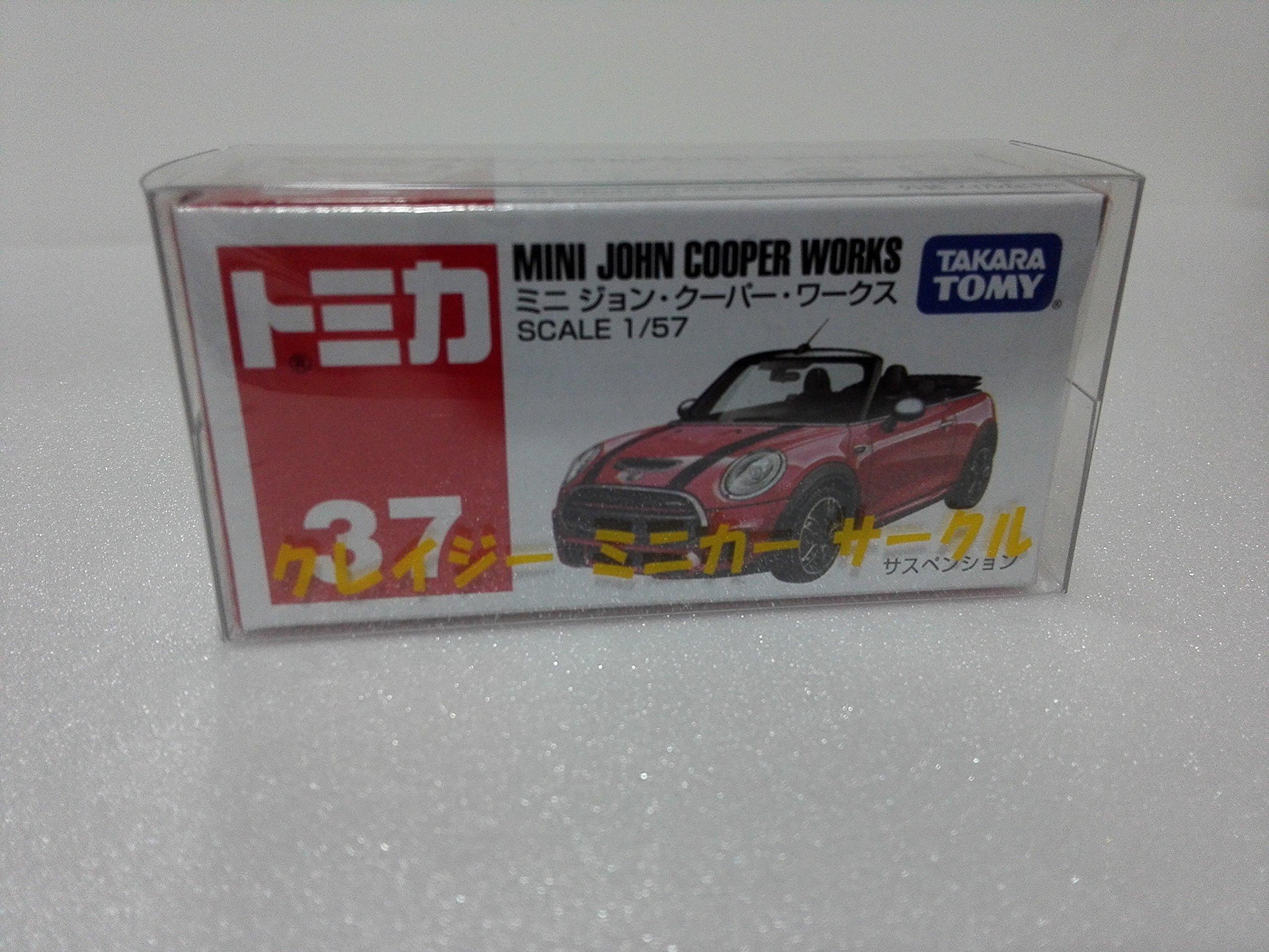 

Tomica 37 Mini Cooper Mini John Cooper Works Crazy Minicar Circle с кейсом №