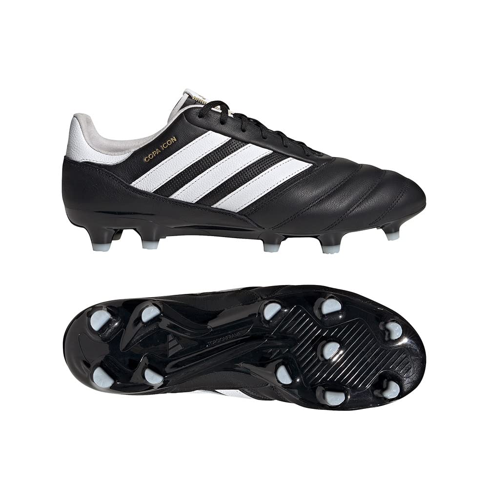 

adidas Copa Icon Core Size FG, Black/Footwear White/Gold Metallic, 26.0CM чёрный