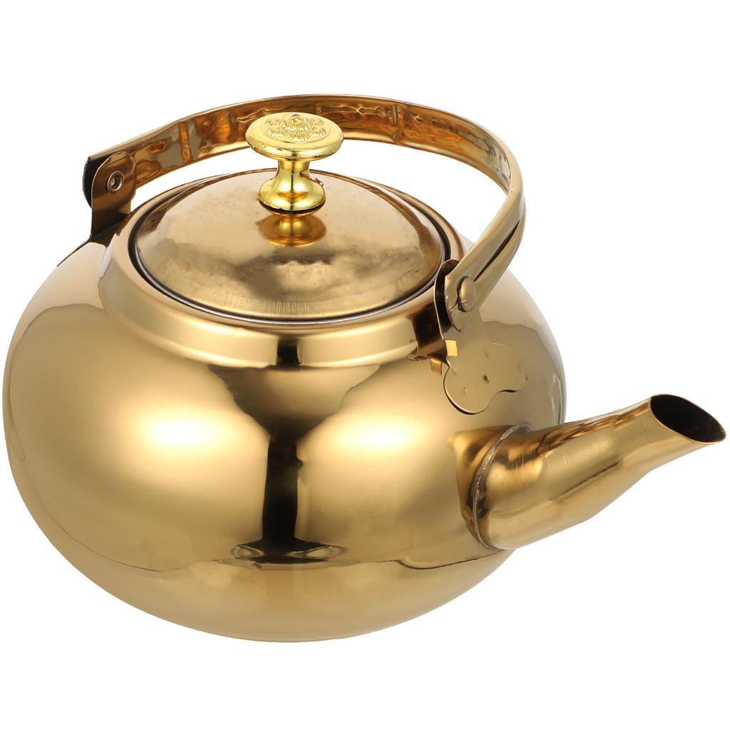 Stainless Steel Exquisite Pot Teapot Daily Use Kettle Stovetop -resistant Convenient