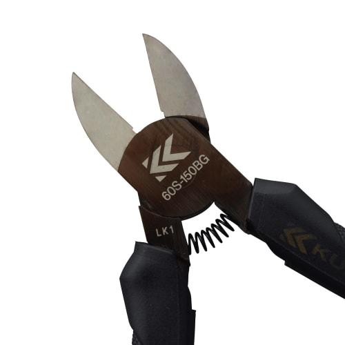 Fujiya Standard Nippers, Black Gold, with Spring, 60S-150BG