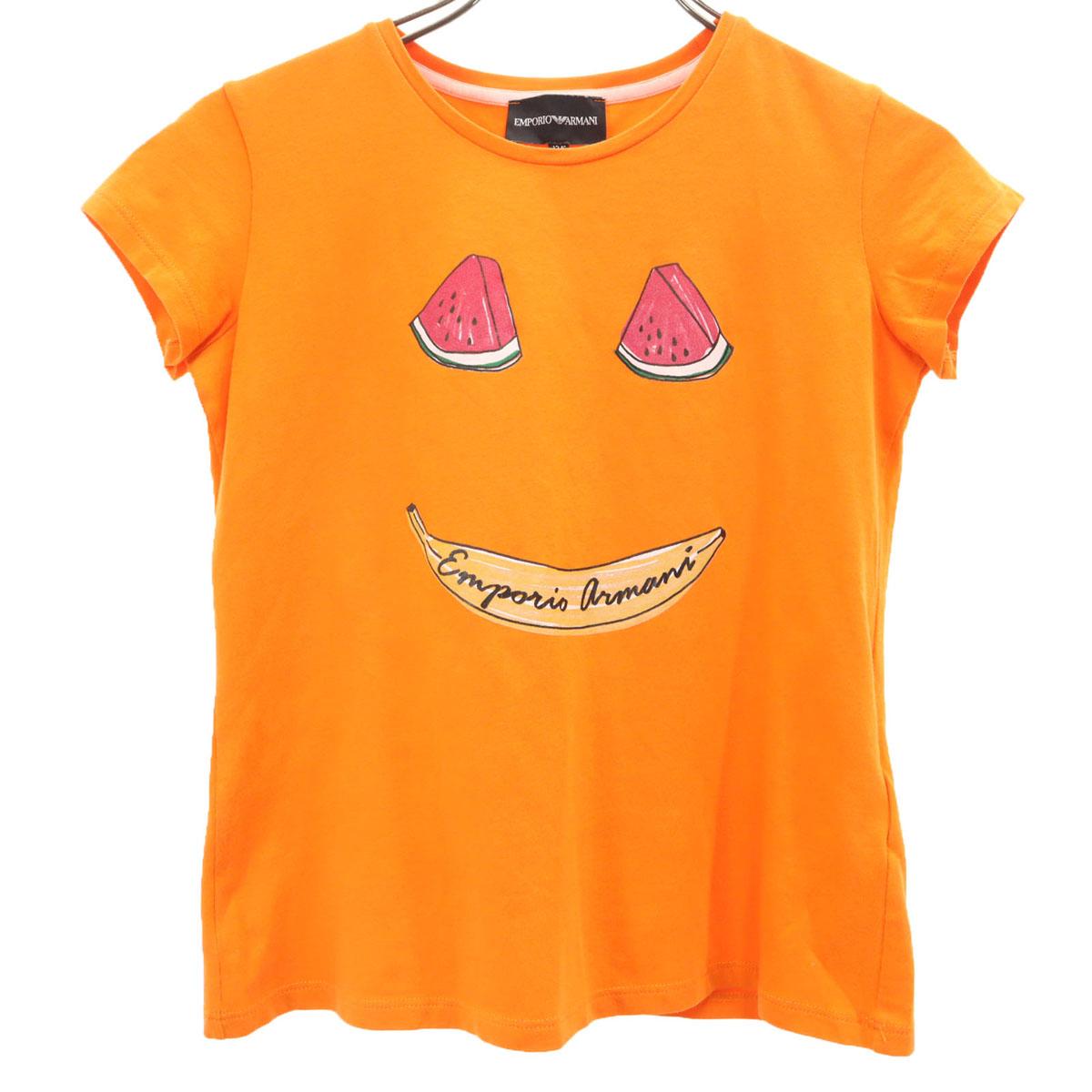 

Emporio Armani Футболка с коротким рукавом 12A/154 Оранжевая Детская Б/У