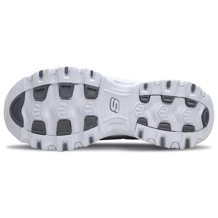 Skechers D Lites Silver/White Women's 11979-WSL