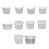 Reusable Plastic Puddings Jars with Lid Microwave Safe Design For Snacks Meal Preparation Kitchen Accessories