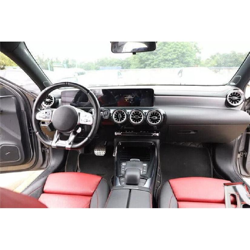 Middle Console Air Outlet Vent Cover 19~21 For Mercedes Benz AMG35 Carbon Fiber