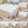 Dog Flower Dinosaur Bear Print Bedspread Set Cartoon Mattress Protective Cover