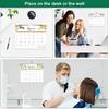 2026 Wall Calendar - 2026 Calendar Runs from January 2026 to December 2026, 8.5" x 11", Floral Calendar for Wall or Desk, Feminine Design for Office,