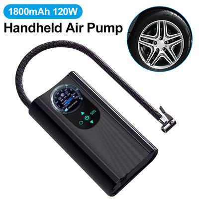 Compressor de ar para carro 120W 12V Bomba de ar portátil Inflador de pneus Bomba elétrica para motocicletas de carro Bicicletas infláveis