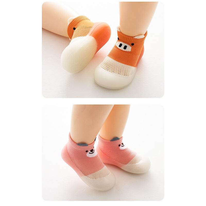 Girls And Boys Breathable Toddler Shoes For Spring And Summer, Children's Soft-bottom Anti-slip Floor Socks And Shoes
