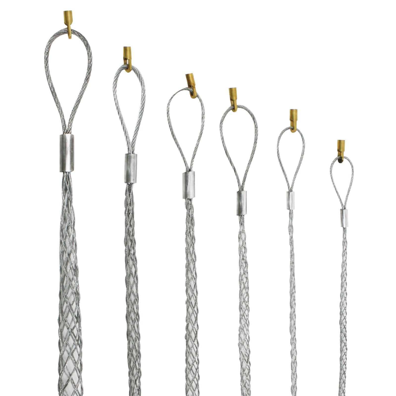 m5 Copper Head Cable Pulling Socks Mesh Puller Tools Accessories Antislip Pipe Conduit Cable Puller Grips Net Cover For 4-25mm 6 size