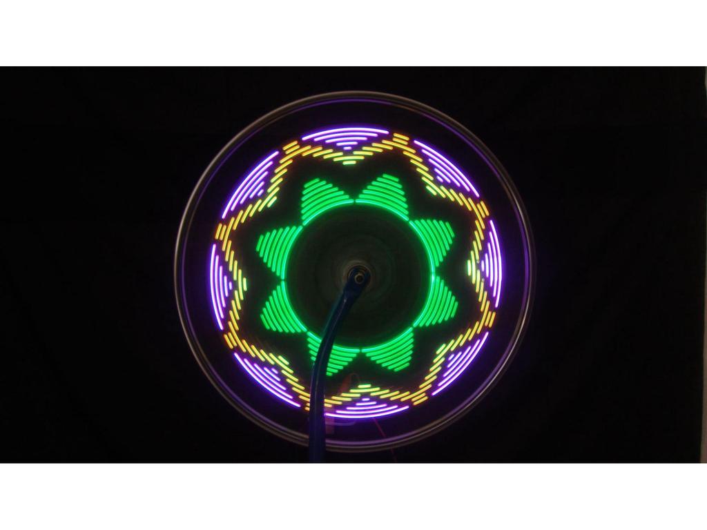 32-Licht Bunte Fahrradspeichen- & Rücklichter für Kinder-Nachtfahrten auf Mountainbikes oder Fixies