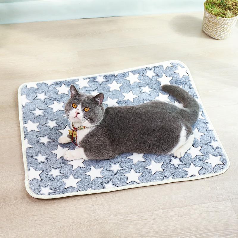 Tappetino double-face per tutte le stagioni Tappetino estivo antigraffio per gatti Tappetino per dormire Non appiccica i peli Nido per cani e nido per gatti in estate